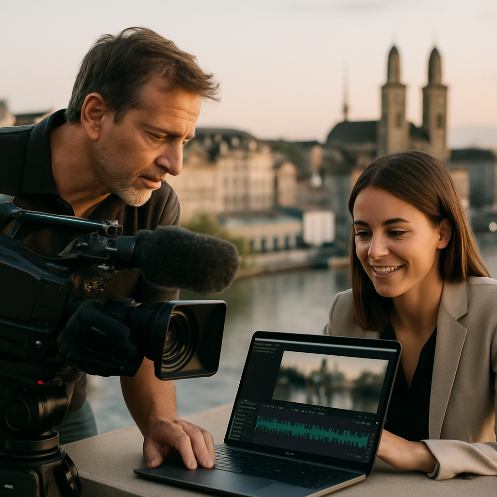 Videoproduktionen für Unternehmen in der Deutschschweiz umsetzen
